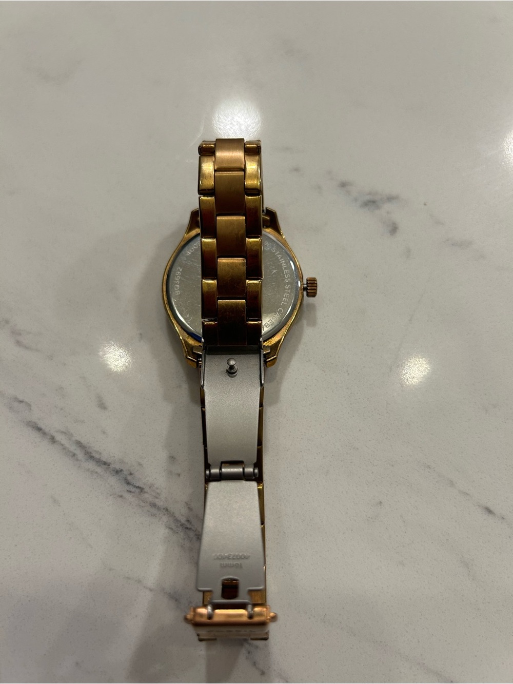 FOSSIL Rye Multifunction Gold-Tone Stainless Steel Watch - Picture 5 of 5